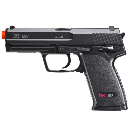 Pistola Airsoft HK USP Metal Barrel Dupla Ação Cal. 6mm