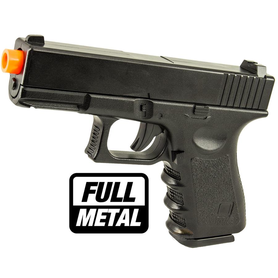 Pistola Airsoft Glock Full Metal Calibre 6mm + 6000 BBs