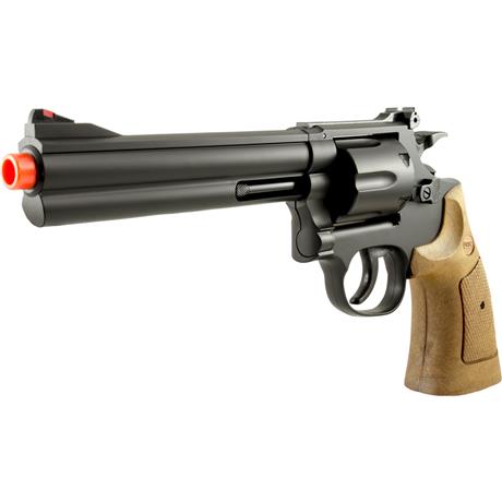 Revolver 357 Airsoft HFC Savaging Bull 6mm - Preto - Airsofts Brasil