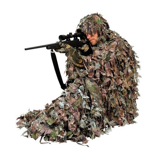 scosao Ghillie Suit Camuflado Poncho de caça para homens, roupas de  floresta de folhas 3D para observação de pássaros, treinamento militar CS,  jogos ao ar livre, fotografia de vida selvagem Airsoft