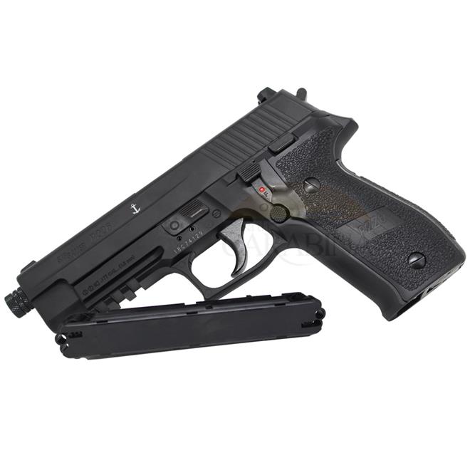 Pistola De Pressão Co2 Sig P226 Full Metal Blow Back 45 0717