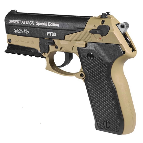 Pistola Gamo PT-80 - Pistola Semiautomática Recreativa de C02